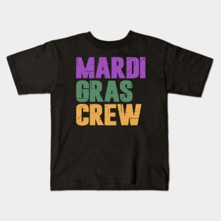 Mardi Gras Crew Kids T-Shirt